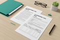 AI Governance Templates Flat Lay